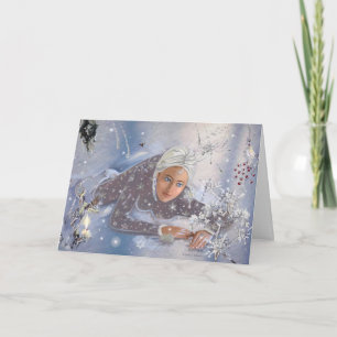 Snow Queen Holiday Card