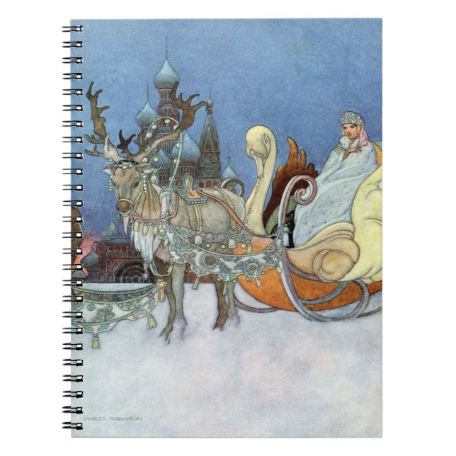 Snow Queen Ice Princess Notebook (Front)