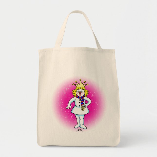 Snow Queen Tote Bag (Front)