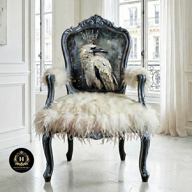 Snow Queen Winter Raven Decoupage  Tissue Paper (Creator Uploaded)