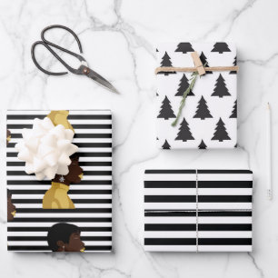 Snow Queen Wrapping Paper Flat Sheets