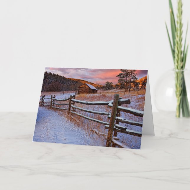 Snow Ranch Card (Front)