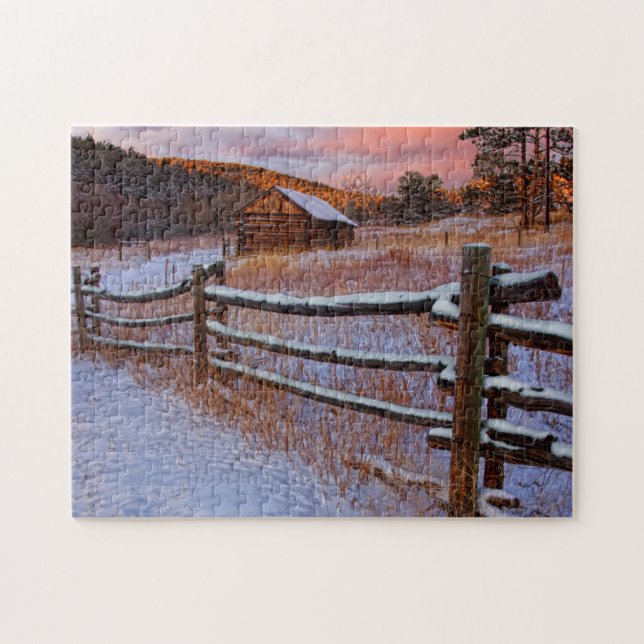 Snow Ranch Jigsaw Puzzle (Horizontal)