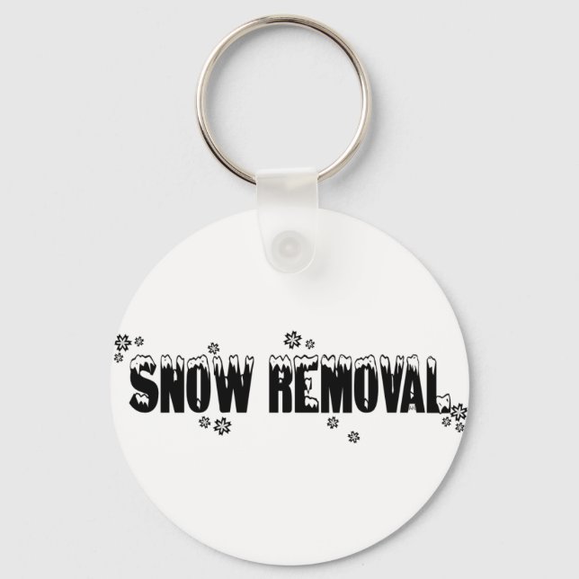 Snow Removal AH2010 Key Ring (Front)
