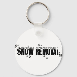 Snow Removal Keychain