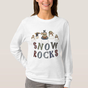 Snow Rocks T-shirts and Gifts