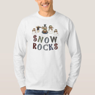 Snow Rocks T-shirts and Gifts