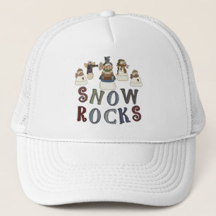 Snow Rocks  T-shirts and Gifts Trucker Hat
