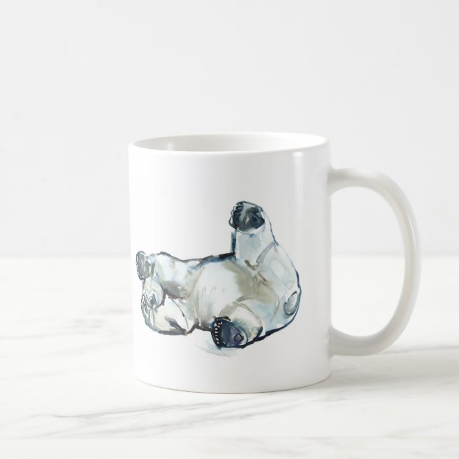 Snow Rub Coffee Mug (Right)