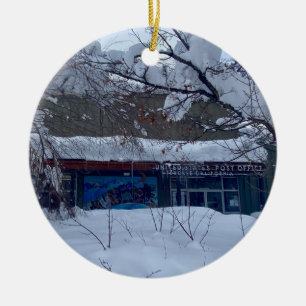 Snow Rush Ceramic Tree Decoration