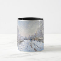 Snow Scene-Monet