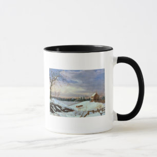 Snow scene, New England Mug