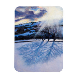 Snow Shadows 2009 Magnet