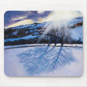 Snow Shadows 2009 Mouse Mat