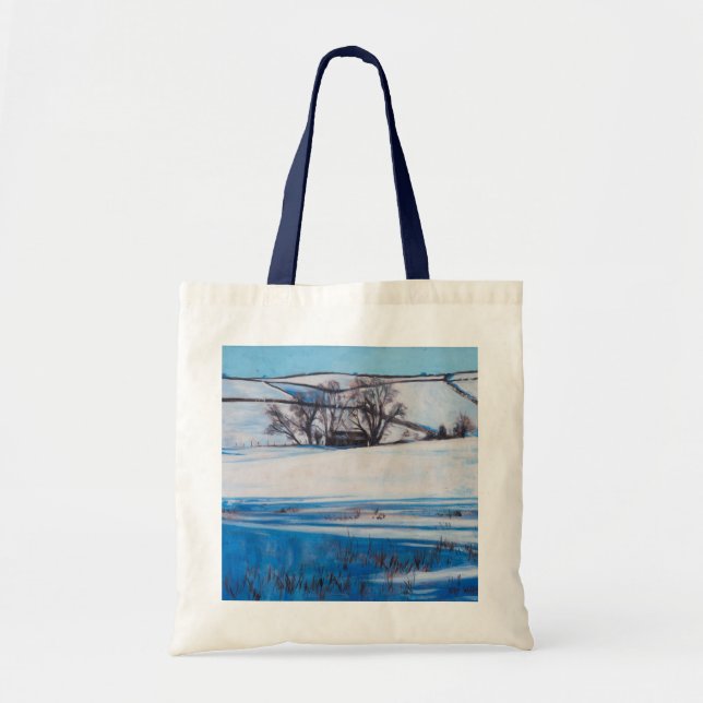 Snow Shadows 2010 Tote Bag (Front)
