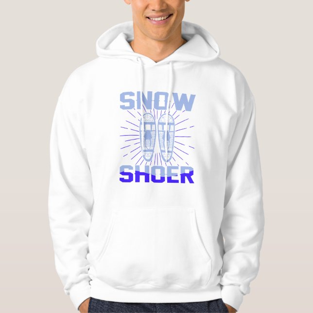 Snow Shoer Graphic Hoodie (Front)