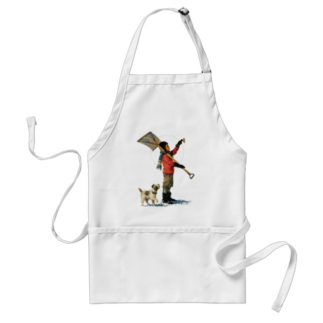 Snow Shoveler Standard Apron (Front)