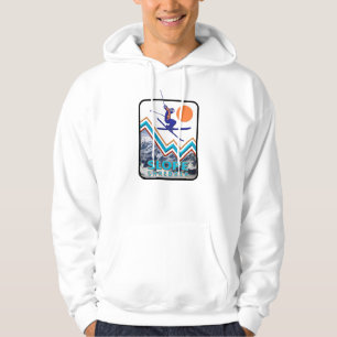 Snow Skiing  Hoodie