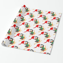 Snow Skiing Penguin