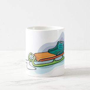 Snow Sled Coffee Mug