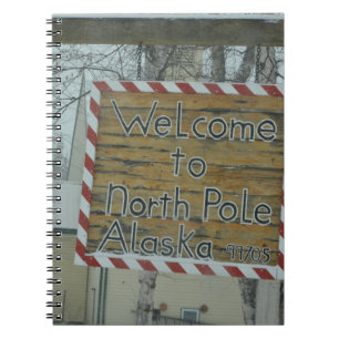 Snow Snowflake Frozen Weather North Pole Alaska Notebook