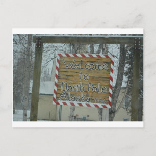 Snow Snowflake Frozen Weather North Pole Alaska Postcard