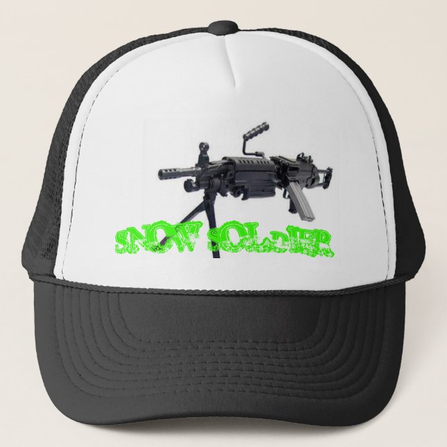 Snow Soldier Trucker Hat (Front)