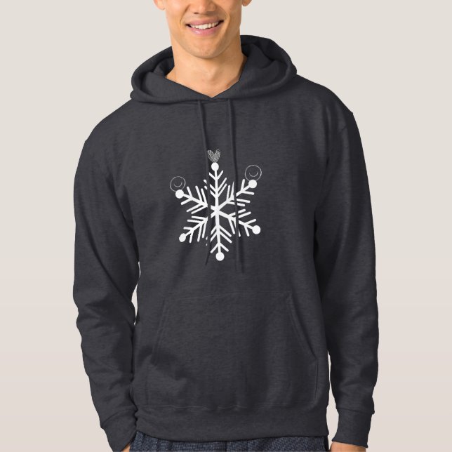 Snow spreands happiness hoodie (Front)