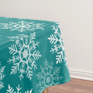 Snow Stars - Christmas Decor - Table Cloth