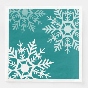 Snow Stars - Christmas - Paper Napkin