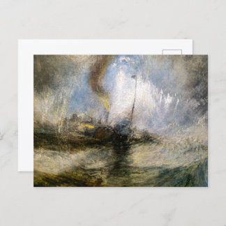 Snow Storm | JMW Turner | Postcard