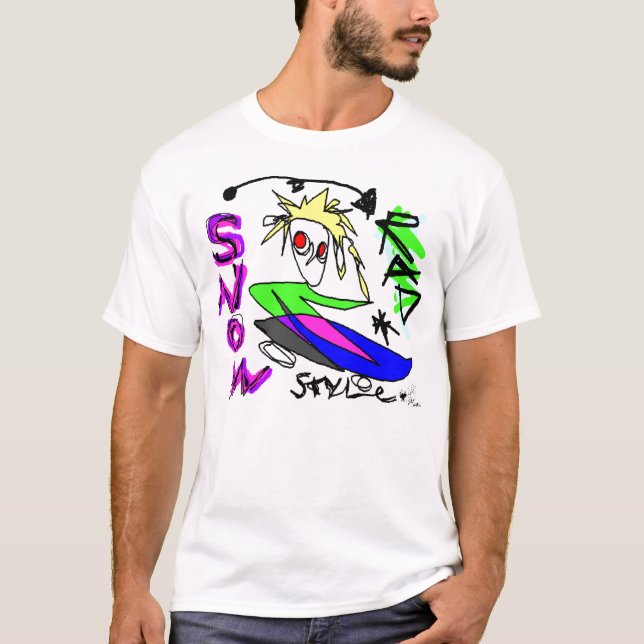 Snow Style T-Shirt (Front)