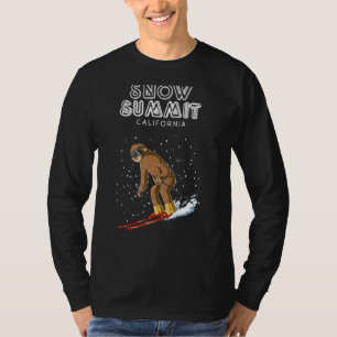 Snow Summit California Sloth Ski T-Shirt