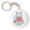 Snow the Winter Fox Keychain