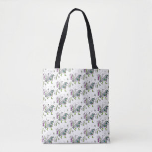 Snow time tote bag