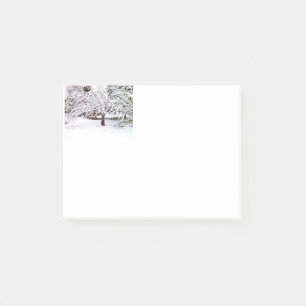 Snow Tree Post-It Notes
