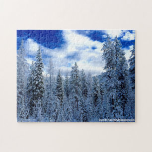 Snow Trees Jigsaw Puzzle
