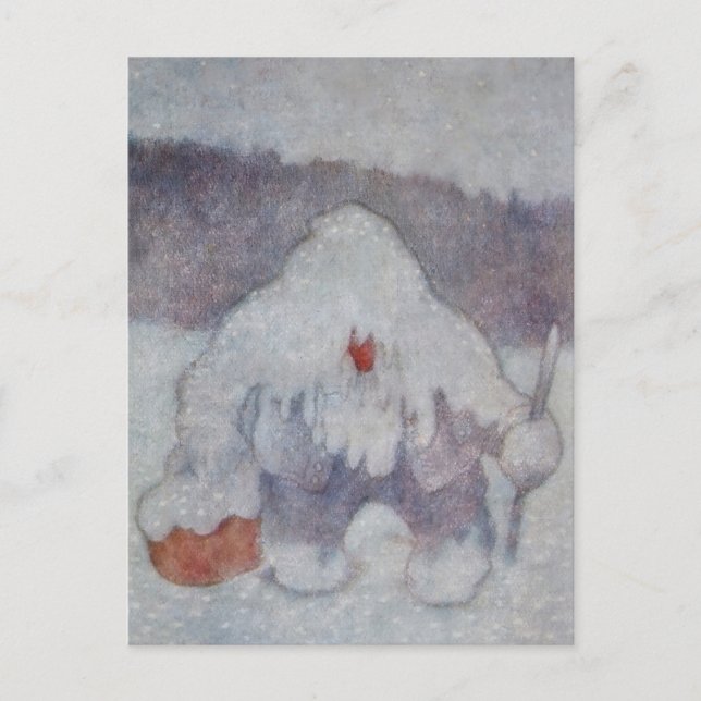 “Snow Troll” by Theodor Kittelsen Postcard (Front)