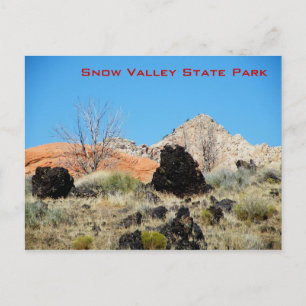 Snow Valley State Park Postcard