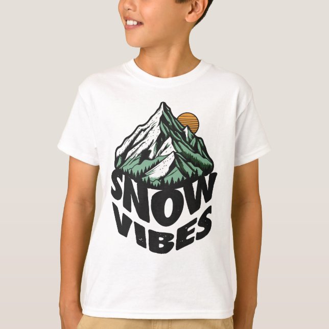 Snow Vibes Tee (Front)