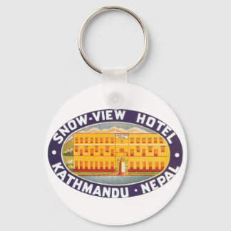 Snow View Hotel Kathmandu Nepal Key Ring
