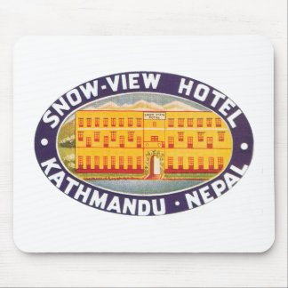 Snow View Hotel Kathmandu Nepal Mouse Mat