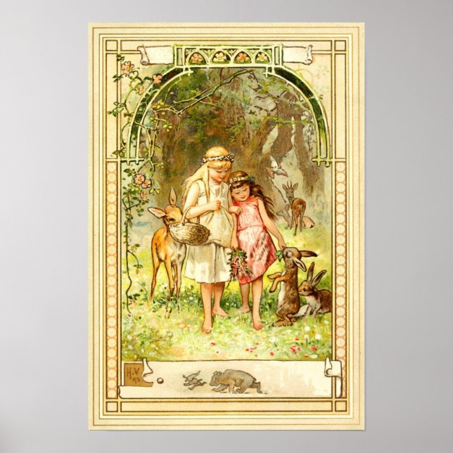 Snow-White and Rose-Red Poster (Front)