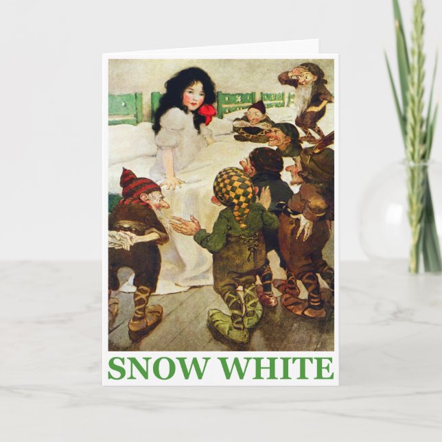 Snow White and the Seven Dwarfs Card (Front)