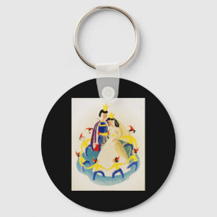 Snow White and the seven dwarfs Key Ring