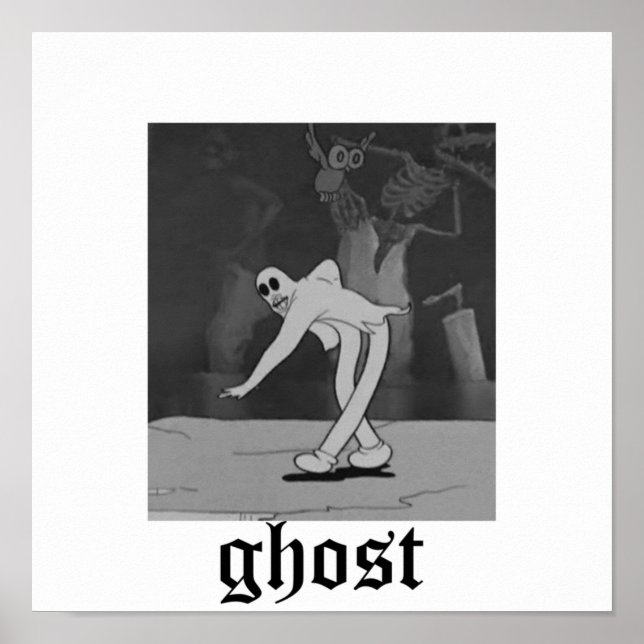 Snow white betty boop  ghost  poster (Front)