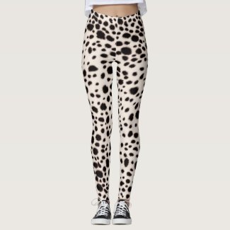 Snow White Dalmation Spots: Animal Pet Fur