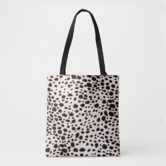 Snow White Dalmation Spots: Animal Pet Fur