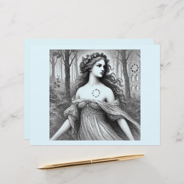 Snow White Europe Custom Letterhead (Front/Back In Situ)