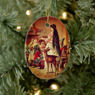 Snow White – Fairy tale – Märchen – Grimm Ceramic Tree Decoration